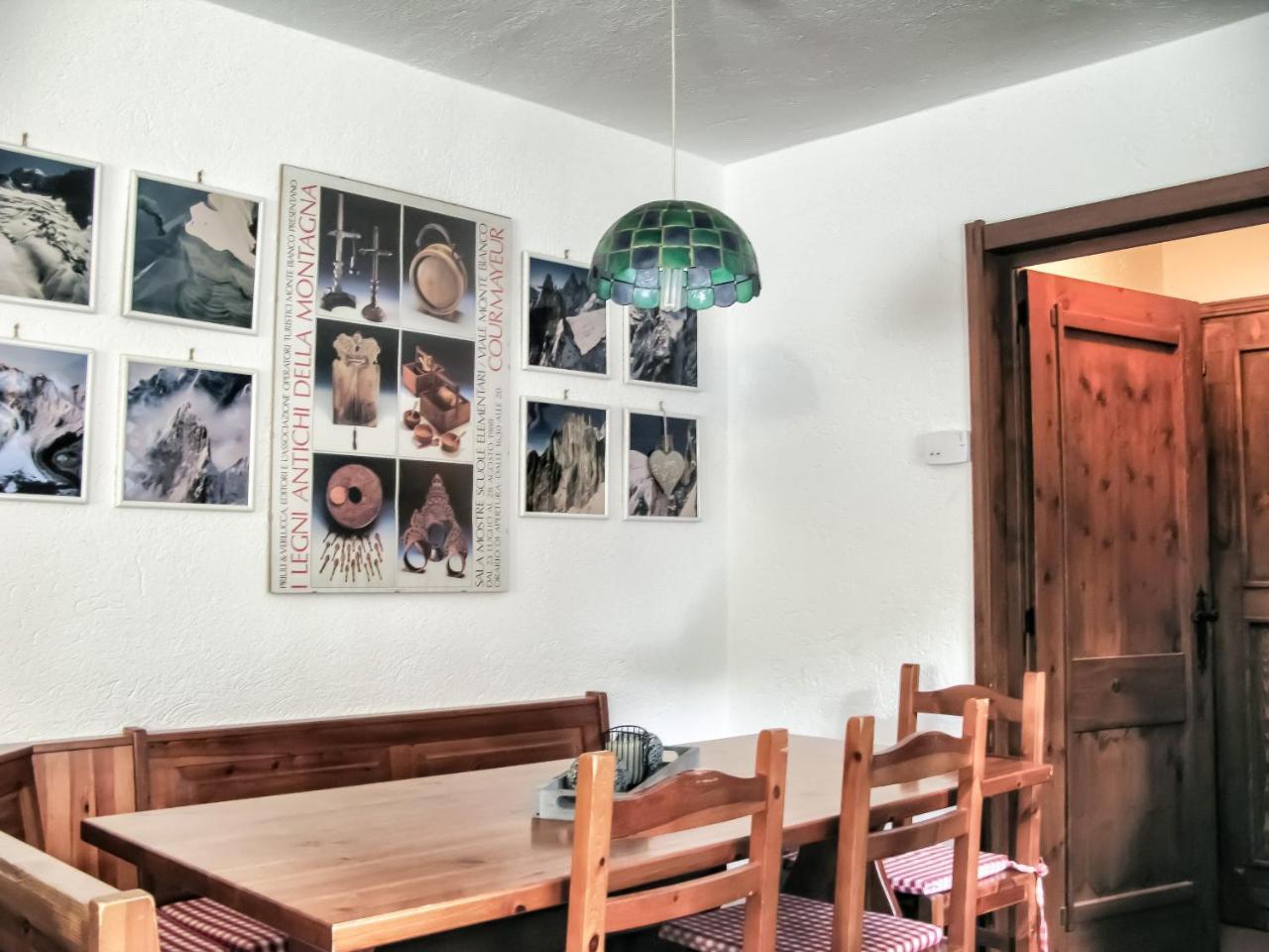 La Maison Des Guides - Trilocale A 500 Mt Dalle Piste Di Dolonne Courmayeur